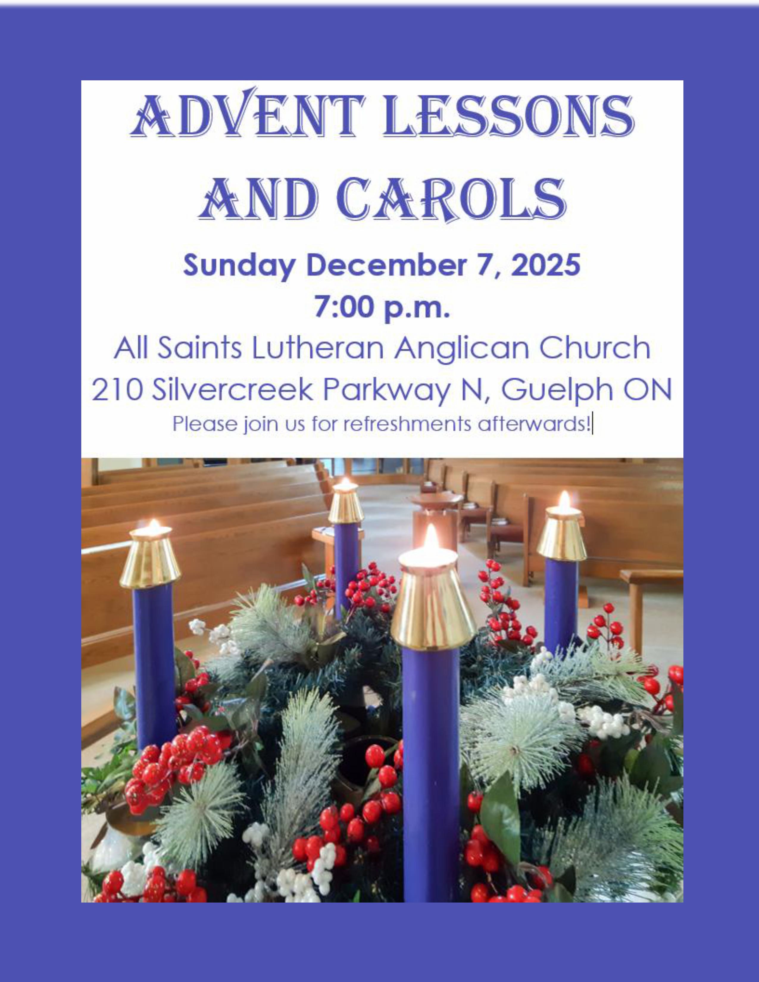 Lesson and Carol Service